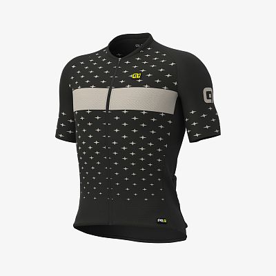 Превью  Велоджерси с коротким рукавом ALE Stars Men Black/Dove Grey